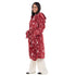Snuggs Blanket Robe Red Tree Christmas